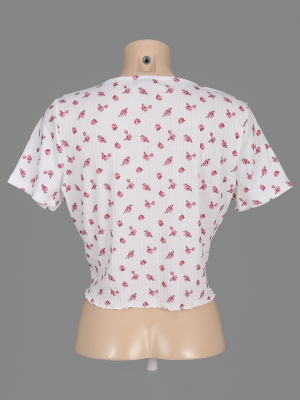 Футболка укороченная