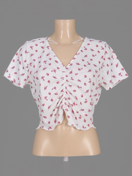 Футболка укороченная