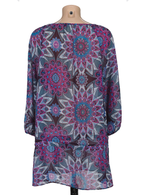 Блуза удлинённая