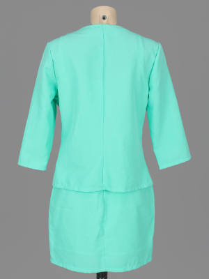 Комплект (юбка, жакет)