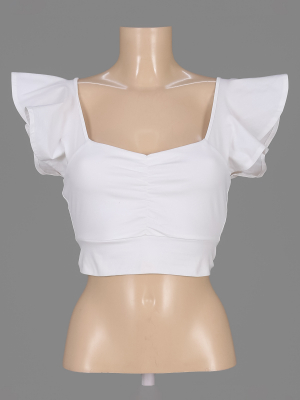 Блуза укороченная