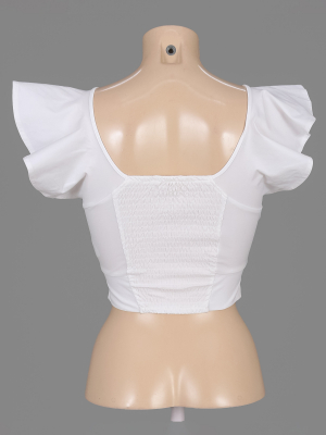 Блуза укороченная