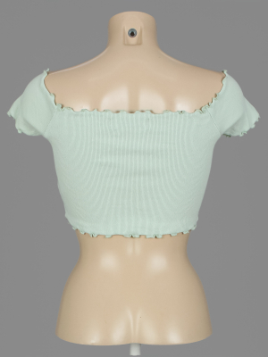 Футболка укороченная