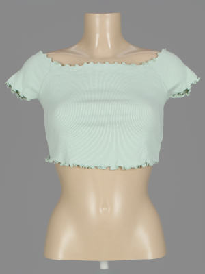 Футболка укороченная