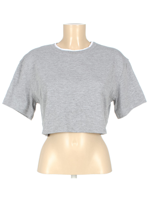 Футболка укороченная