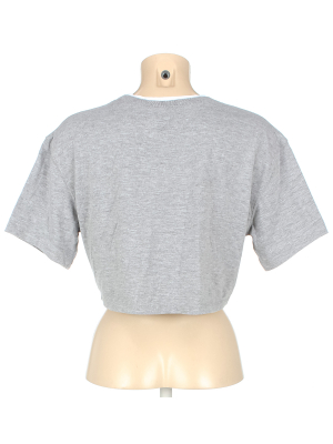 Футболка укороченная