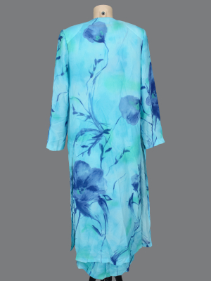 Комплект (платье, кардиган)