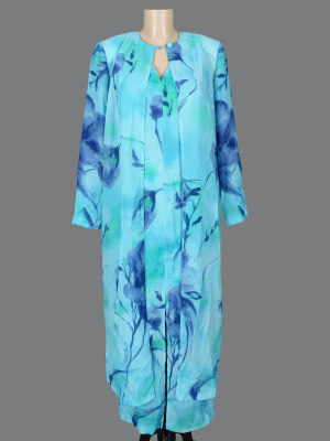 Комплект (платье, кардиган)