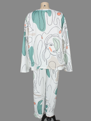 Комплект (кофта, брюки)