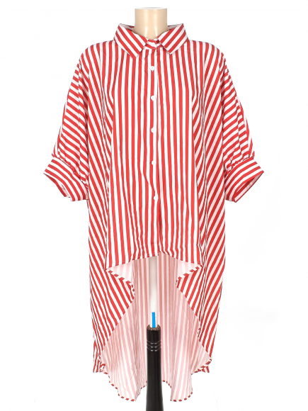 Рубашка удлиненная