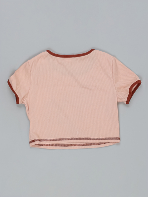 Футболка укороченная