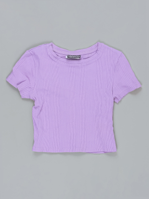 Футболка укороченная