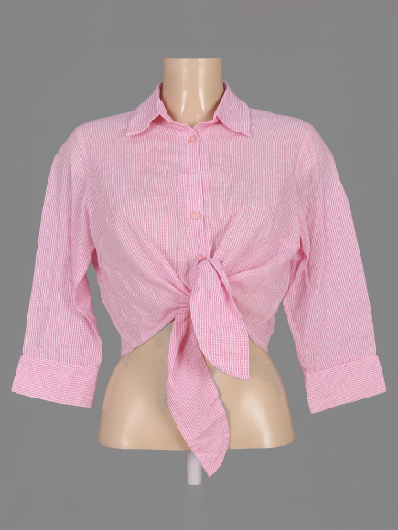 Рубашка укороченная