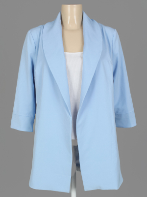 Жакет удлиненный