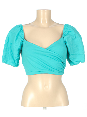 Блуза укороченная