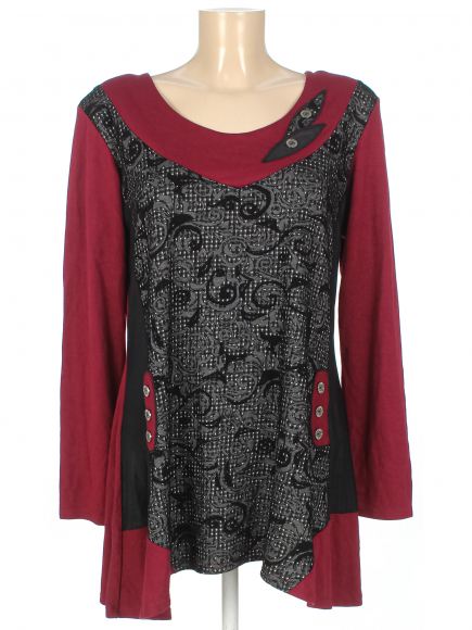 Кофта удлинённая