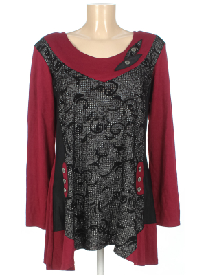 Кофта удлинённая