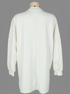 Кофта удлинённая