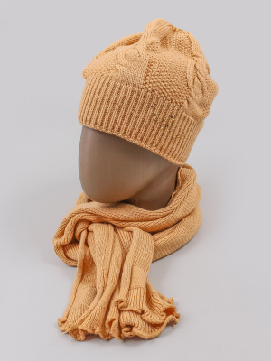 Комплект (Шапка, шарф)